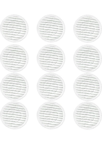 Köpekbalığı S7000AMZ S7000 S7001 S7001TGT Serisi Buhar ve Fırçalama Sert Zemin Buharlı Paspas Için Yedek Buharlı Paspas Pedleri 12 Adet (Yurt Dışından)