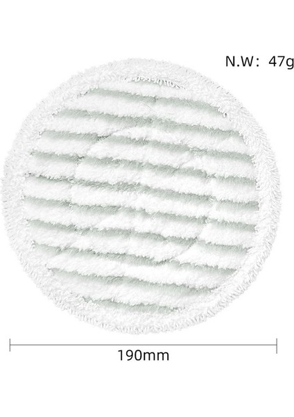 Köpekbalığı S7000AMZ S7000 S7001 S7001TGT Serisi Buhar ve Fırçalama Sert Zemin Buharlı Paspas Için Yedek Buharlı Paspas Pedleri 12 Adet (Yurt Dışından) modelleri