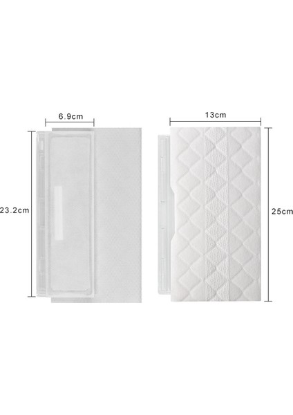 Köpekbalığı Vacmop VM252 VM205 VM190 VC205 Için 20 Paket Yedek Sert Zemin Vakum Paspas Pedi, Tek Kullanımlık Paspas Pedleri (Yurt Dışından) modelleri