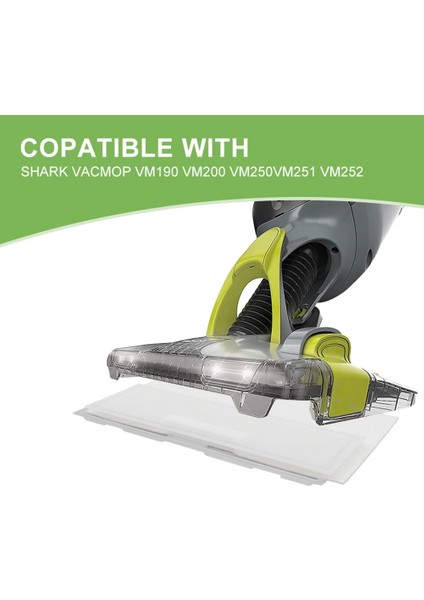 Köpekbalığı Vacmop VM252 VM205 VM190 VC205 Için 20 Paket Yedek Sert Zemin Vakum Paspas Pedi, Tek Kullanımlık Paspas Pedleri (Yurt Dışından) indirimleri