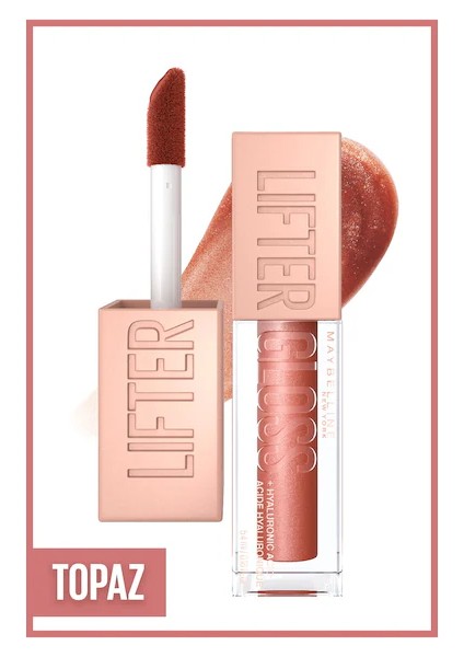Maybellinee New York Lifter Gloss Nemlendirici Dudak Parlatıcısı 009 Topaz