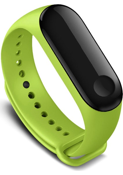 Xiaomi Mi Band 3 - Mi Band 4 Akıllı Bileklik Kordon Kayış Açık Yeşil fiyatları