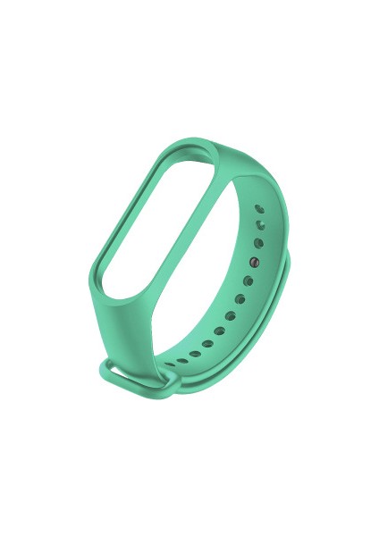 Xiaomi Mi Band 3 - Mi Band 4 Akıllı Bileklik Kordon Kayış Turkuaz