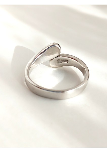 Gümüş Mavi Opal Damla Sarılan Free Tasarım Kadın Yüzük Doğum Günü Hediye modelleri