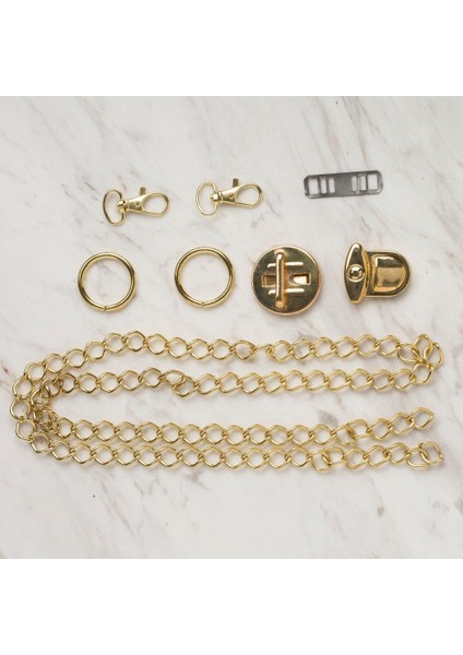 Loren Çanta Aksesuar Seti Altın fiyatları