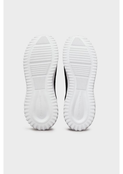 Logolu Kalın Tabanlı Sneaker Ayakkabı YW0YW016650GM Bayan Ayakkabı YW0YW01665 0gm