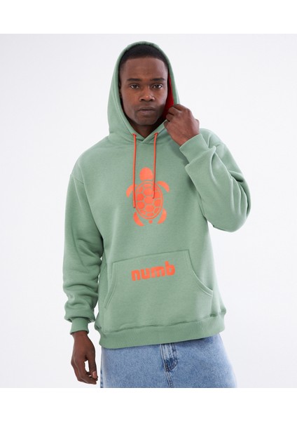 Yeşil Unisex Hoodie Numb Rumeli Üniversitesi fiyatları