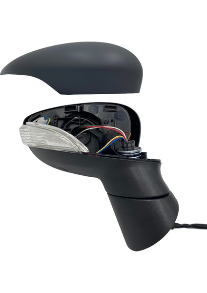 Dış Dikiz Aynası Ford Fiesta 2008-2012 Elektrikli, Isıtmalı, Sinyalli, Otomatik Katlanır, Astarlı Kapak, 8 Pin
