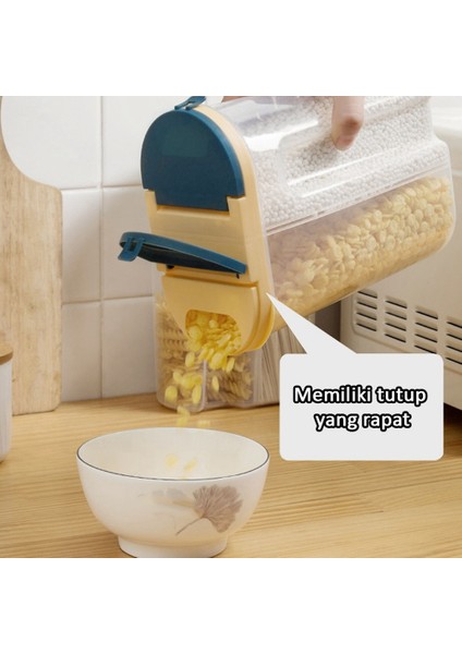 Gıda Saklama Kavanozu Tahıl Saklama Kabı Gıda Mutfak Saklama Şişesi Mavi (Yurt Dışından) modelleri