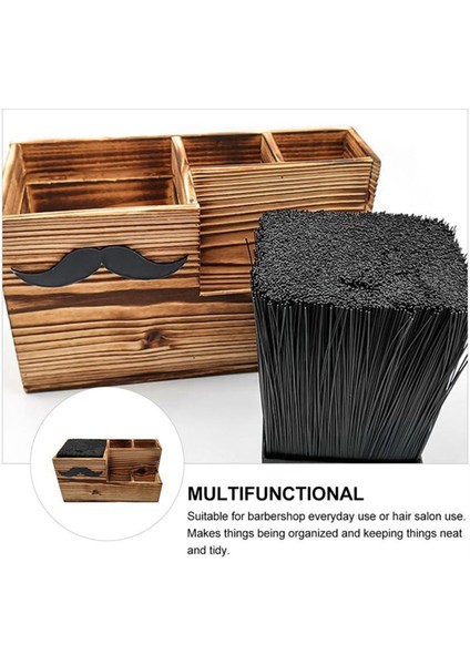3x Ahşap Kuaförlük Alet Kutusu Kuaför Makas Tutucu Kesme Makası Raf Saklama Kabı (Yurt Dışından) modelleri