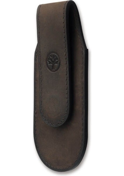 Solingen Magnetic Leather Pouch Brown Large Deri Kılıf