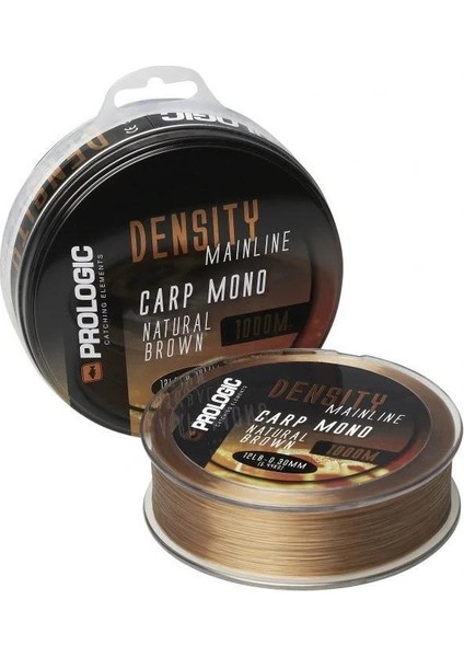 Density Mono Carp 1000 mt Natural Brown 0,30 mm