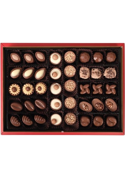 Diamond Kırmızı Hediye Çikolata Kutu 465G fiyatları