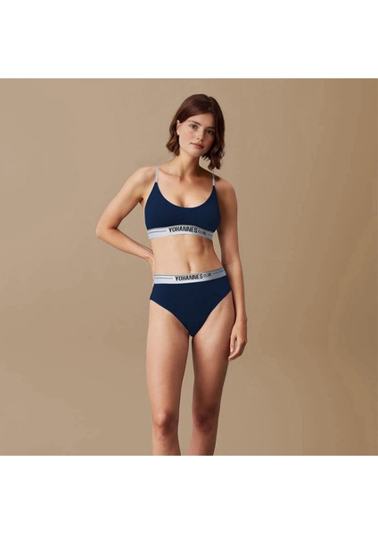Yohannesclub, Kadın, Iç Çamaşırı Takımı, (Bralet-Hipster), Lacivert