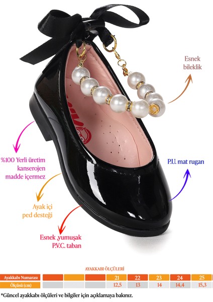 Blanch İncili Lastikli Kız Bebek Babet Ayakkabı fiyatları