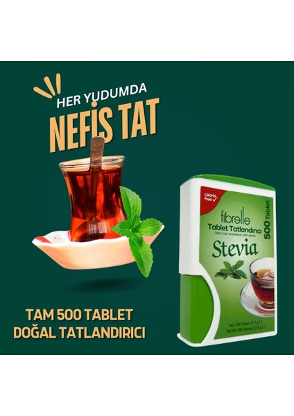 Stevia Tablet Tatlandıcı 500 Tablet fırsatları