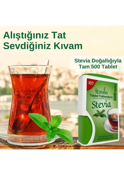 Stevia Tablet Tatlandıcı 500 Tablet
