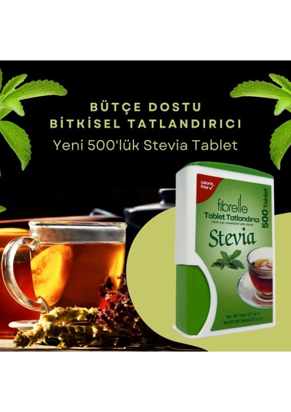 Stevia Tablet Tatlandıcı 500 Tablet