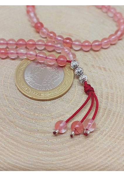 Gül Kuvars Taşı 99LUK Tesbih 4mm (45212) modelleri