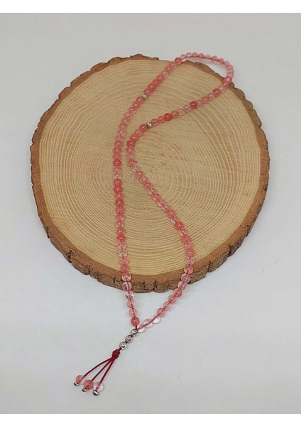 Gül Kuvars Taşı 99LUK Tesbih 4mm (45212) fırsatları