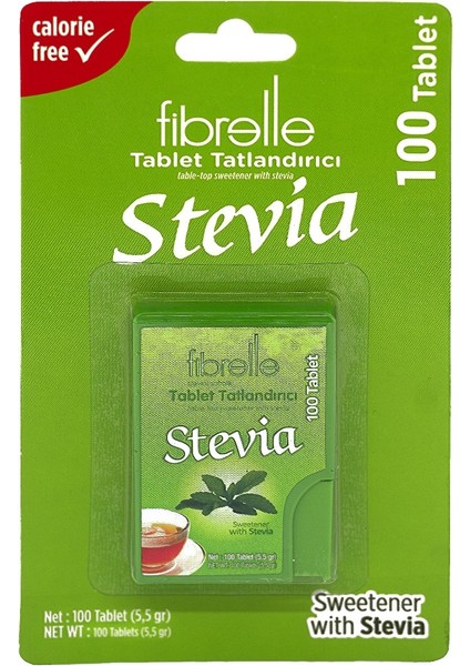Stevia Tatlandırıcı 100 Tablet