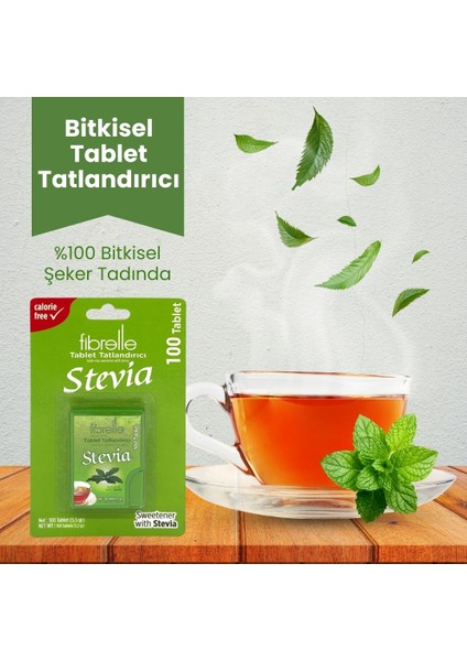 Stevia Tatlandırıcı 100 Tablet