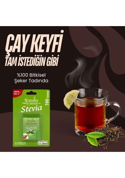 Stevia Tatlandırıcı 100 Tablet