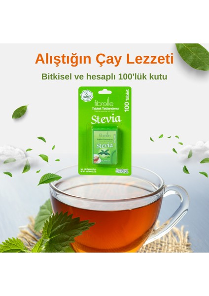 Stevia Tatlandırıcı 100 Tablet
