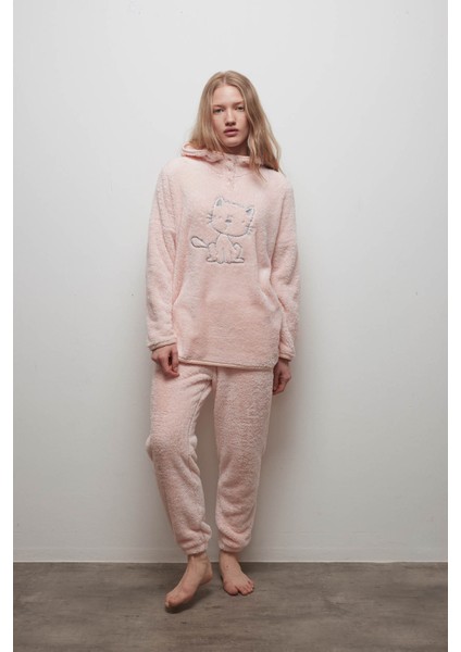 Kadın Yumuşak Dokulu Cepli Uzun Eşofman indirimleri