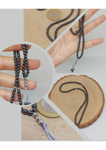 Hematit Taşı 99LUK Tesbih 4mm (14710)