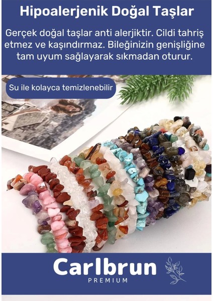 Premium Terazi Burcu Enerjisini Yükselten Doğal Taş Bileklik Terazi Burçları Burç Unisex Bileklik fırsatları
