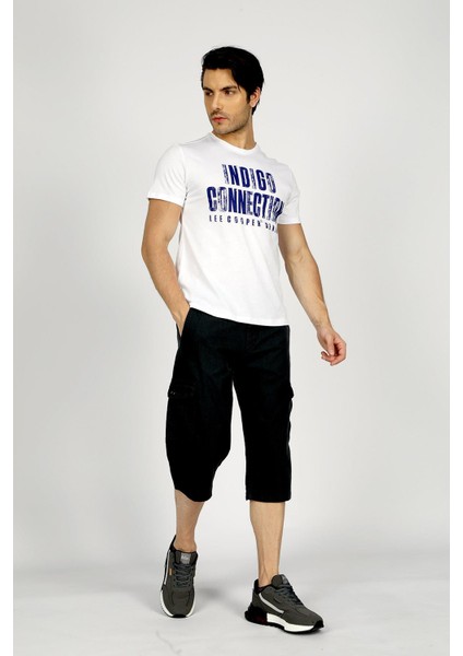 Standart Indigo Erkek Şort 242 Lcm 221015 Man 1 Long K. Indigo