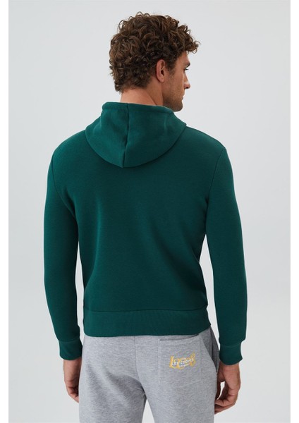 Kapüşon Yaka Zümrüt Yeşili Erkek Sweatshirt 231 Lcm 241016 Garen Zãœmrãœt Yeåä fırsatları