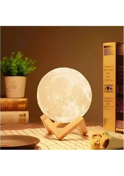 -3d Ay Işığı Gece Lambası