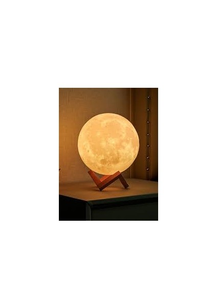 -3d Ay Işığı Gece Lambası modelleri