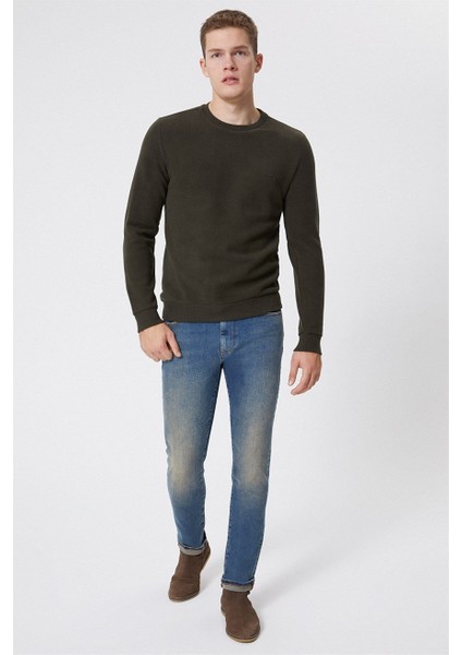 O Yaka Haki Erkek Sweat Shirt 231 Lcm 241011 Newdwa