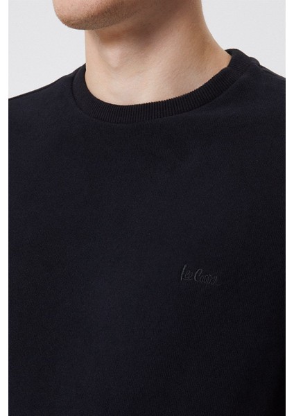 O Yaka Siyah Erkek Sweatshirt 231 Lcm 241011 Newdwade Siyah