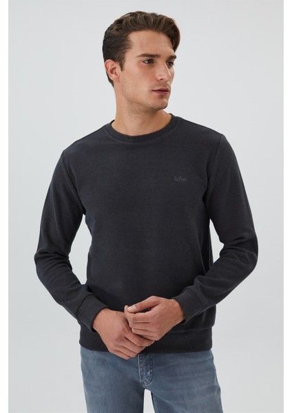 O Yaka Karamel Erkek Sweatshirt 231 Lcm 241011 Newdwade Karamel