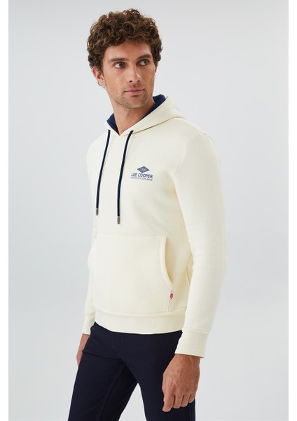 Kapüşon Yaka Kırık Beyaz Erkek Sweatshirt 231 Lcm 241013 Fabıan Kırık Beyaz fiyatları