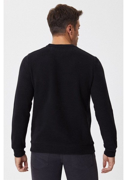 O Yaka Siyah - Antrasit Erkek Sweatshirt 231 Lcm 241009 Ethan Siyah - Antra fiyatları