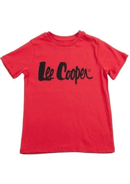 Baskılı Kırmızı Erkek T-Shirt 242 Lcb 242001 Londonlogo Kırmızı