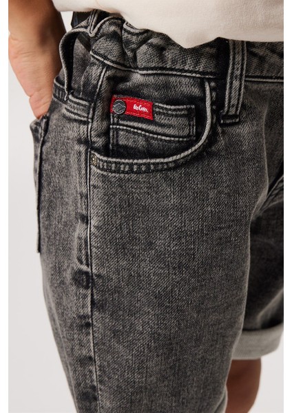 Lastikli Bel Normal Lacivert Erkek Denim Şort 232 Lcb 221004 Elyo 7 Denım