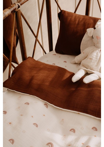 Anne Yanı Müslin Nevresim Takımı | Boho Rainbow fiyatları