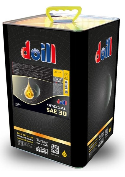 Specıal Sae 30 16 Litre Ağır Hizmet Yağı (Üretim Yılı: 2025)