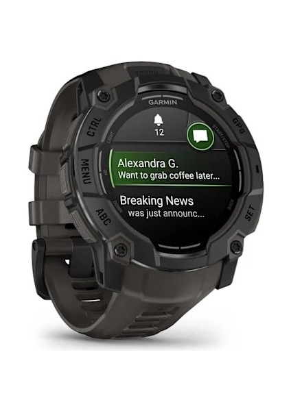 Instinct 3 – 50 mm Amoled Kömür Siyahı