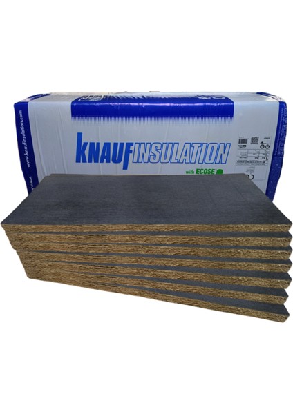 Knauf Akustik Taşyünü 5 cm 60X120 cm 7'li Paket