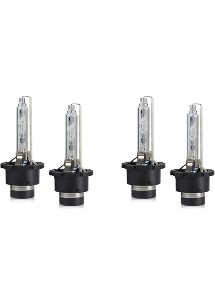D4S Hıd Ampul 35W 6000K Beyaz, 2'li Paket (Yurt Dışından)