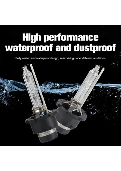 D4S Hıd Ampul 35W 6000K Beyaz, 2'li Paket (Yurt Dışından) indirimleri