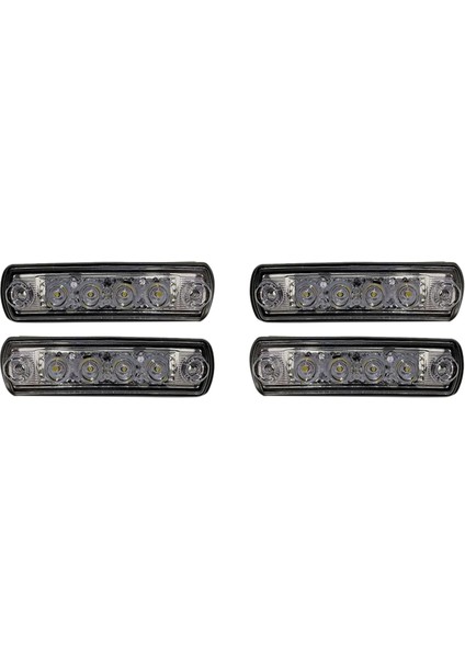 Man Kamyon Tgx Kamyon Tgs 81252606121 Için 4 Adet 24 V Kamyon LED Güneşlik Işık Güneşlik Işık (Yurt Dışından)
