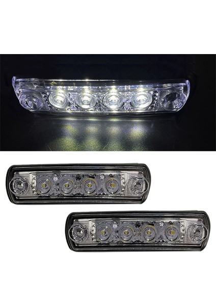 Man Kamyon Tgx Kamyon Tgs 81252606121 Için 4 Adet 24 V Kamyon LED Güneşlik Işık Güneşlik Işık (Yurt Dışından) modelleri